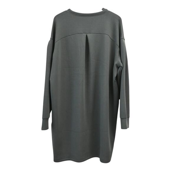 Spanx Dark Palm Crew Neck Dress Size 2X 50453R - Picture 2 of 10